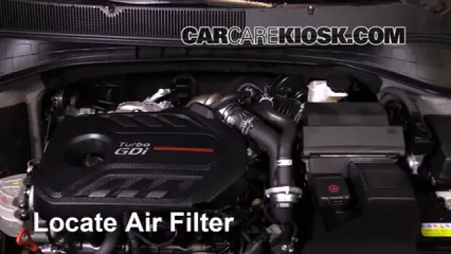 2017 Kia Sorento EX 2.0L 4 Cyl. Turbo Filtre à air (moteur) Changement